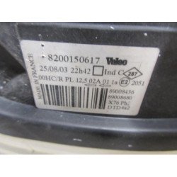 Optique Avant Principal Droit (feux)(phare) Renault Kangoo 1 Phase 1
